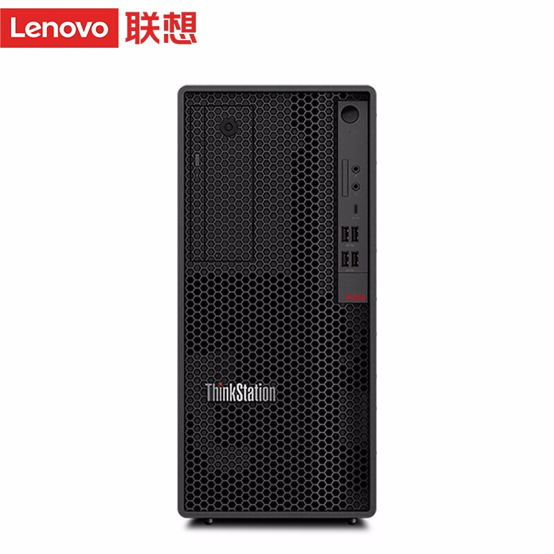 联想P350塔式图形工作站服务器主机   11代英特尔处理器NVIDIA显卡Pcle4.0接口的照片